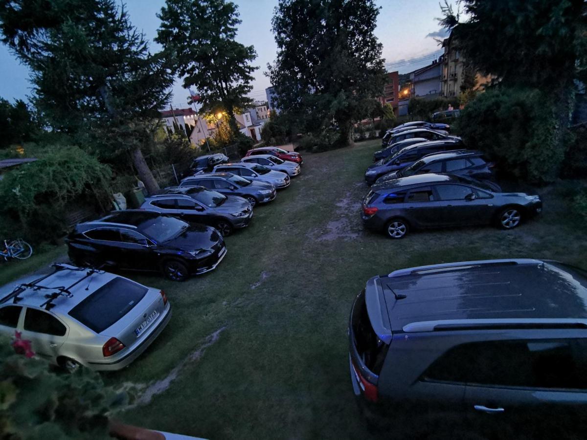 Sympatik Panzió Jastrzębia Góra Kültér fotó