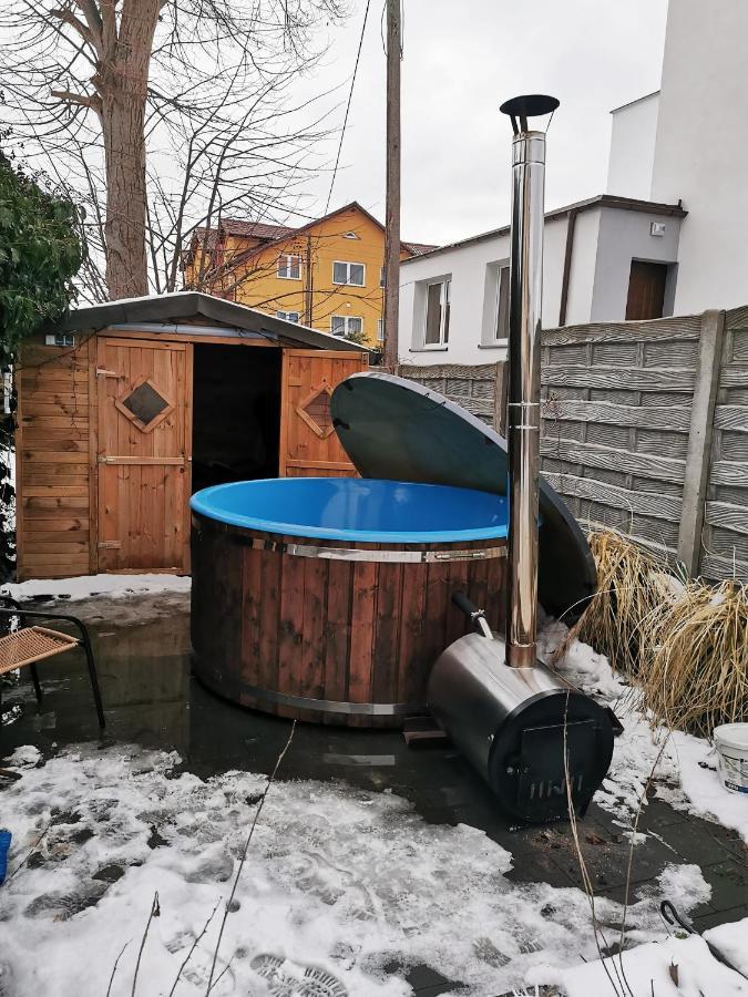Sympatik Panzió Jastrzębia Góra Kültér fotó